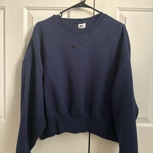 Nike Blue Crew Neck Sweater